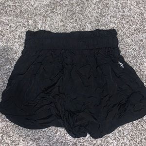 Free People Black The Way Home Short Size Small